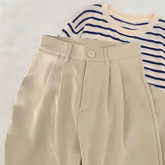 Contour High-Waist Trousers