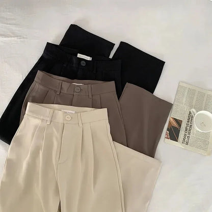 Contour High-Waist Trousers