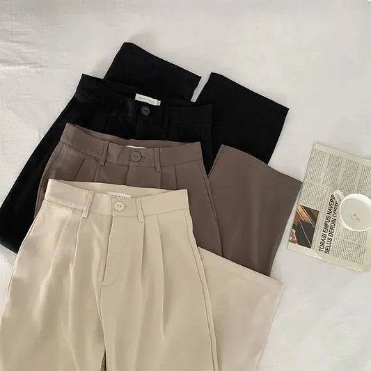 Contour High-Waist Trousers