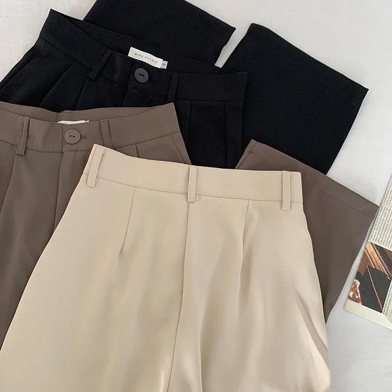 Contour High-Waist Trousers